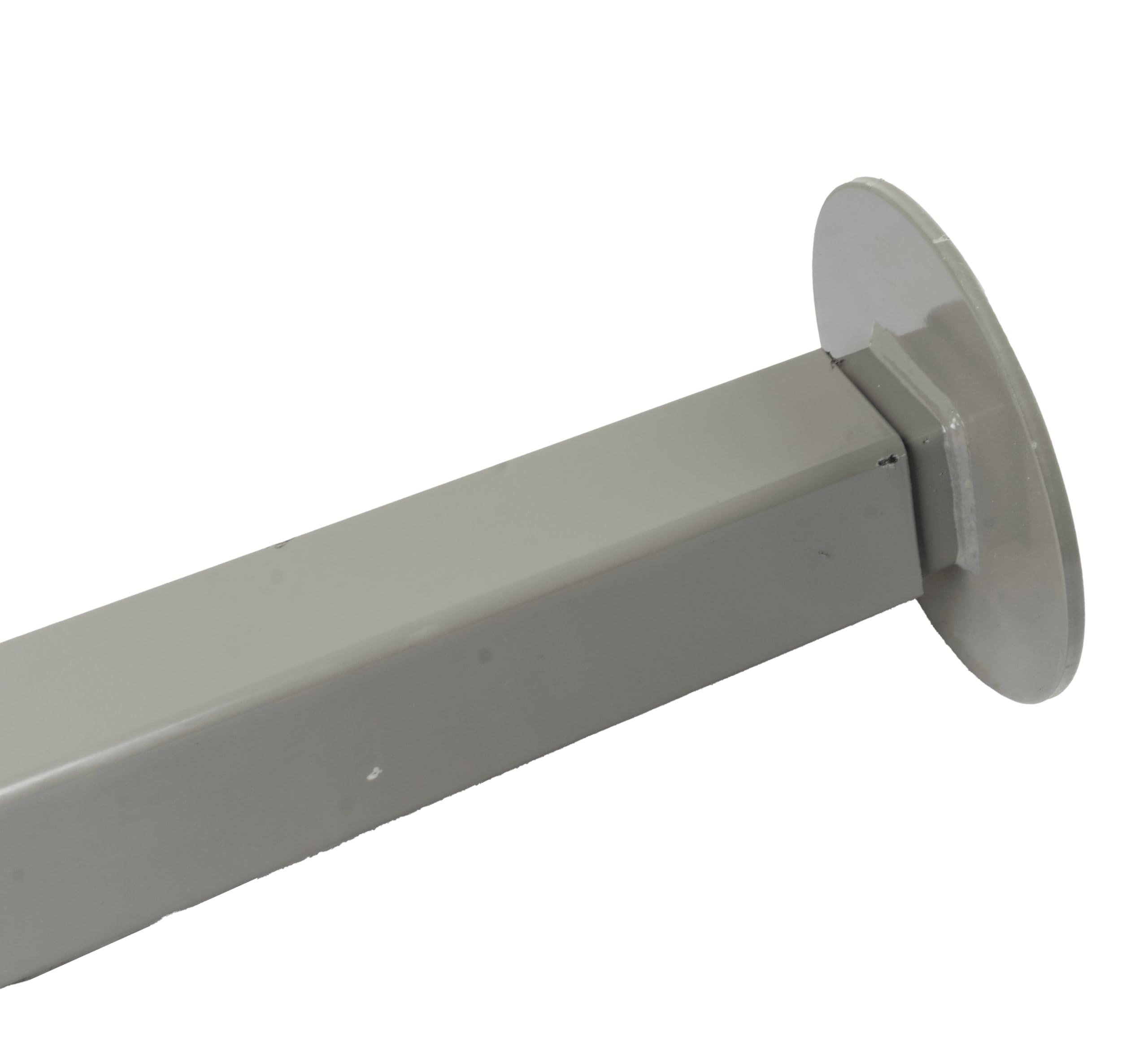 Ama Servorudder: Servorudder para remolques agrícolas, Gris, Carrera del Tornillo 300 mm, Manivela en la Parte Superior