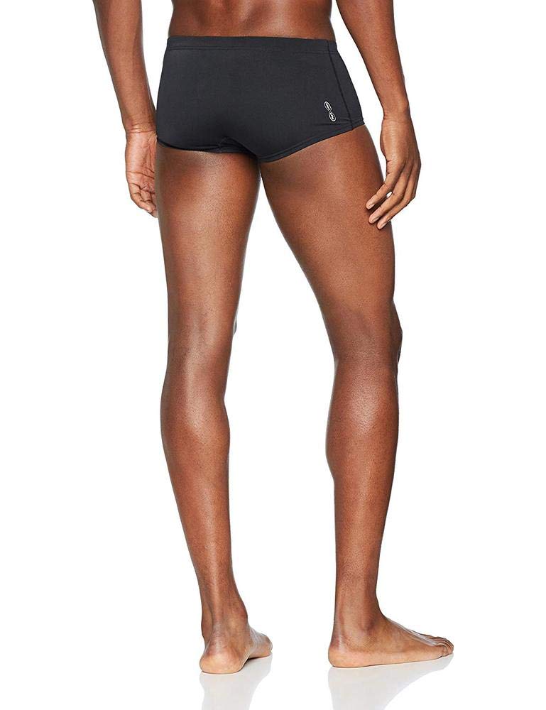 arena Solid Squared Short Short de Bain Court Solid pour Hommes, Maillot de Bain en Tissu MaxLife à Séchage Rapide avec Résistance Maximale au Chlore et Protection UV50 Homme