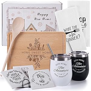 UNNESALT Housewarming Gifts for New Home – Gift Box Newlywed Couple, Clients, Friends Unique House Warming Home, Wedding…