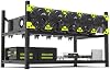 VEDDHA 6 GPU Mining Rig Frame Aluminum Open Air Stack-able Holder Miner ETH LTC BTC 6 GPU Case Rack