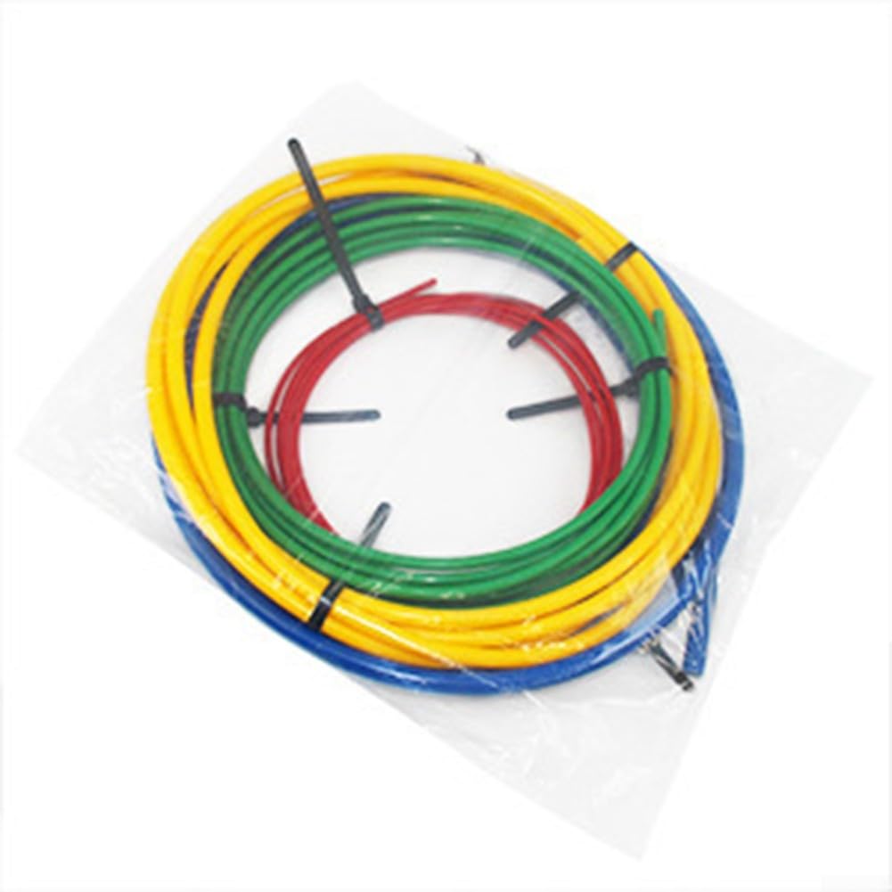 Besttoolifes Kit d'outils de cintrage de tuyaux en cuivre pour climatisation avec bandes en plastique PE, cintreuse de tubes en cuivre de 4 m pour climatisation avec bandes à code couleur, pour une