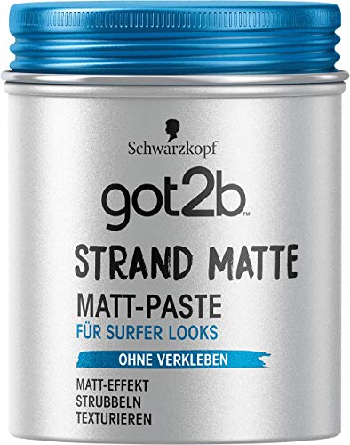 got2b Paste Beach Matte Surfer Look, Matt, 100 ml, 100 ml (Pack of 1)