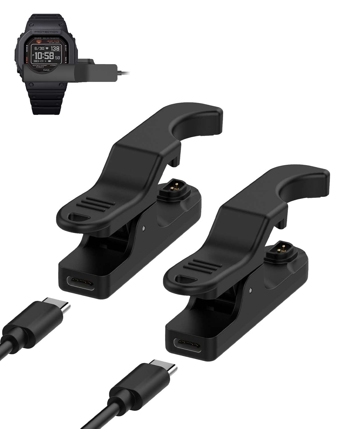 Amazon.co.jp: 【2本】G-shock DW-H5600 対応 スマートウォッチ 充電 