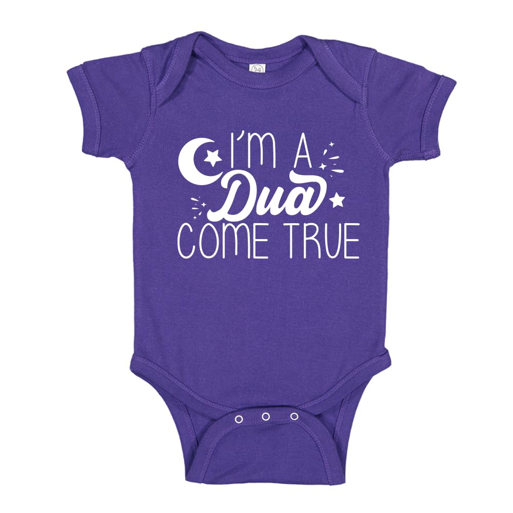I'm A Dua Come True Muslim Baby Bodysuit One Piece or Toddler Shirt First Ramadan Eid Mubarak Newborn Baby Gift