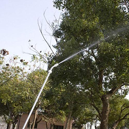 Wysokociśnieniowa dysza pistoletu na wodę – wszechstronny opryskiwacz do węża ogrodowego do mycia samochodu i podlewania kwiatów, regulowany pistolet natryskowy 28 cm do wydajnego czyszczenia i