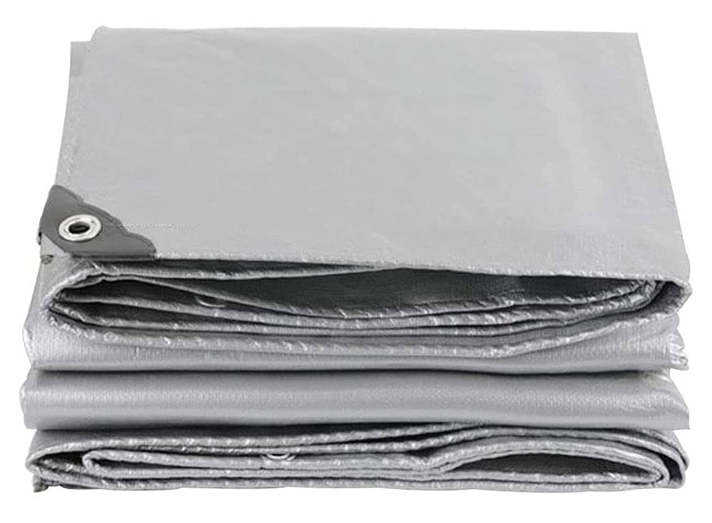 大型 トラックシート 防水シート 雨よけシート 軽トラック 荷台シート 梅雨対策 植物保護カバー ラック、キャンプ場、建設、農機具用防水シート 1m  2m 3m 4m 5m 6m(Size:5x6m)