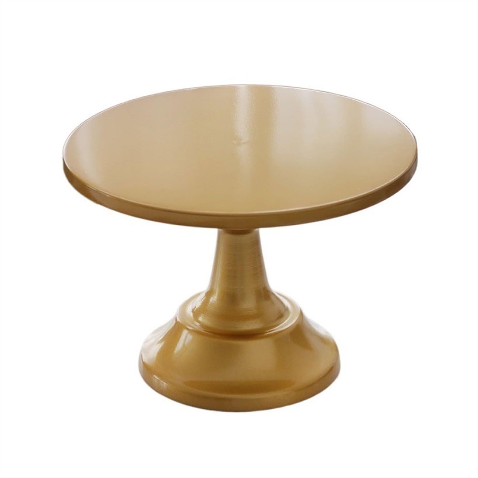 cake stand 20cm/25cm/30cm Minimalist and Fashionable High Legged Dessert Display Cake Rack Dim Sum Bread Tray tiered cake stand(Gold,25cm)