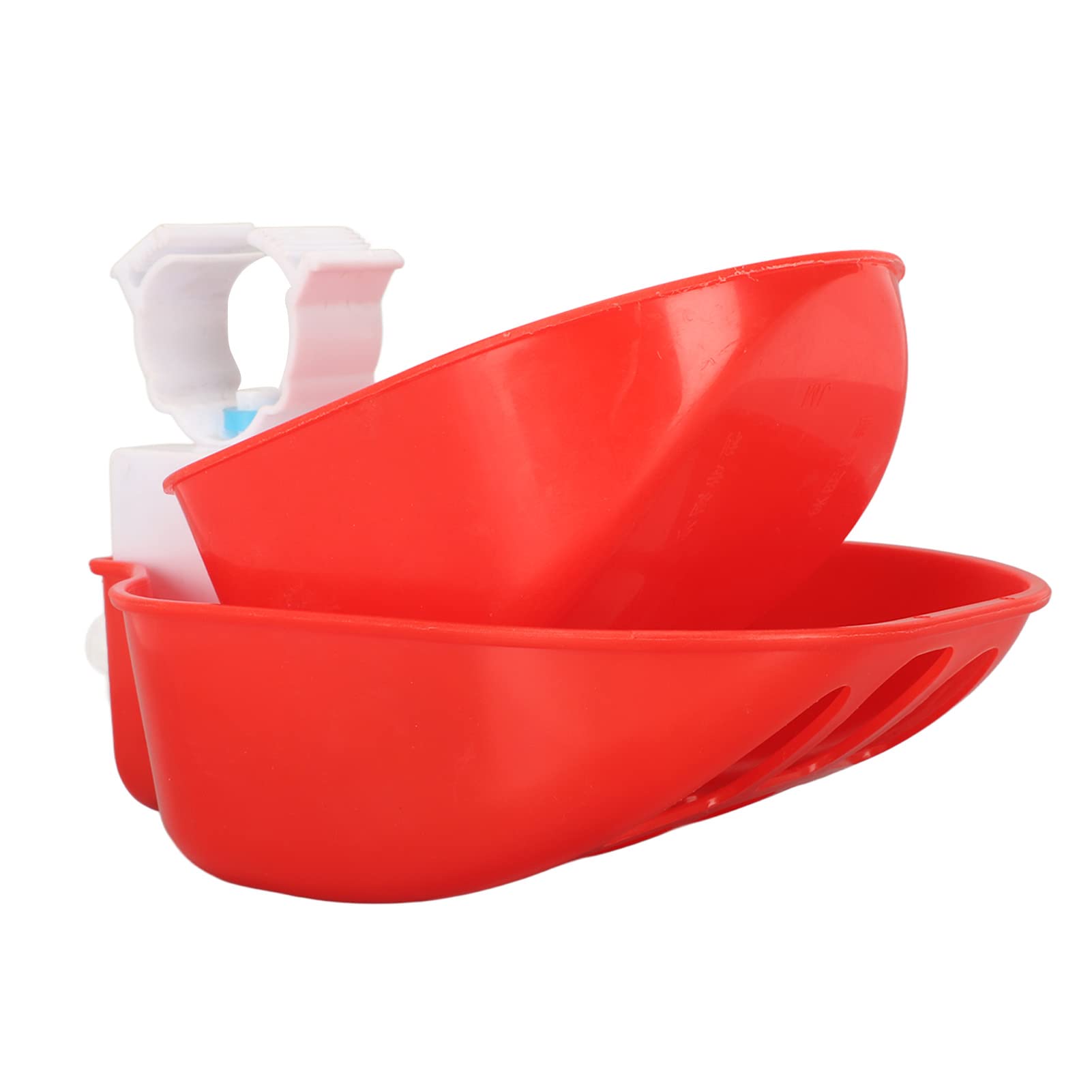 10 Vasos automáticos para Bebedero de Pollo, alimentador de Agua para Aves de Corral con Red para Pollitos, Pato, Ganso, Pavo, Conejito, Vaso de comedero para Pollo con diseño de