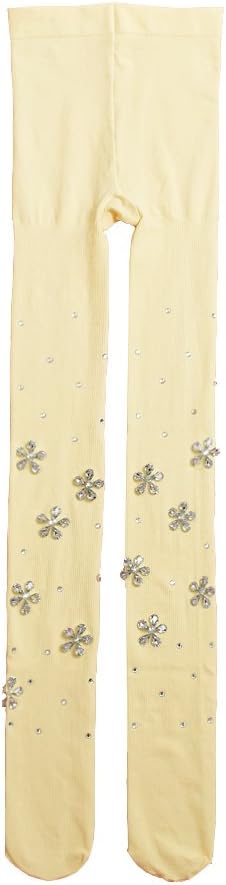 BLZ Snowflake Rhinestone Pantyhose