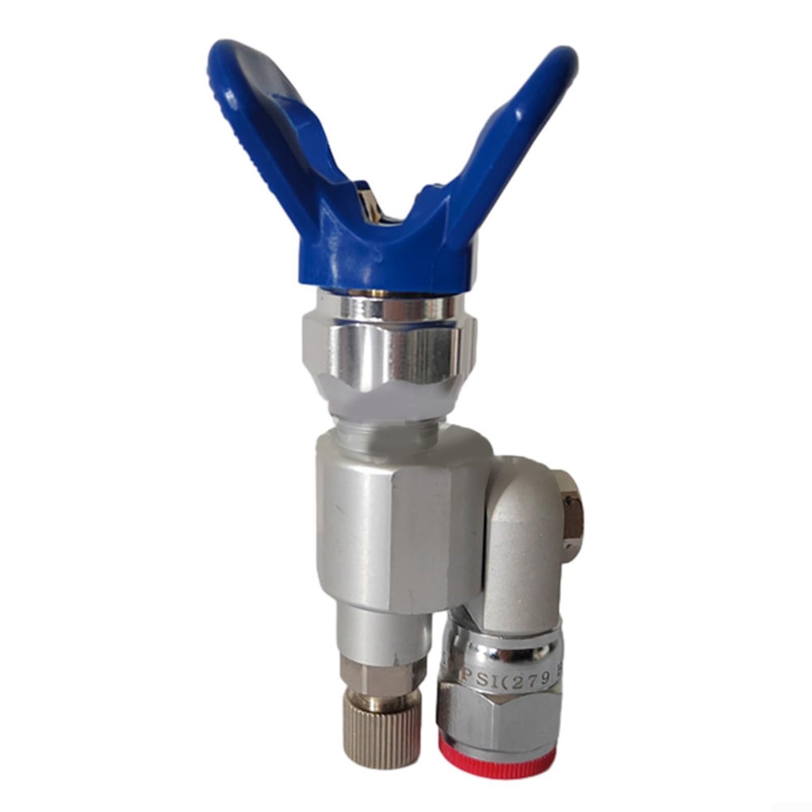 Valve de pulvérisation Airless 287030 avec articulation pivotante et fonction anti-salive pour pulvérisateurs Airless haute pression, 700-3600 PSI, convient pour filetage 7/8", avec tige d'extension