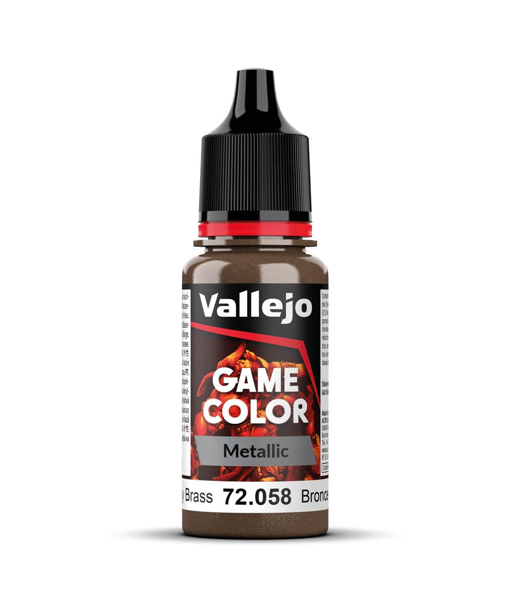 Vallejo Game Color 17 ml Acrylic Paint - Brassy Brass