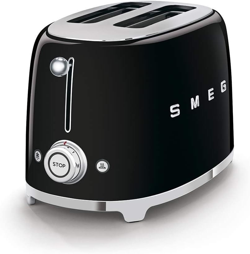 (Black) - 2-Slice Toaster-Black