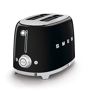 SMEG トースター ブラック レトロスタイル SMEG トースター ブラック レトロスタイル Amazon.com: Smeg