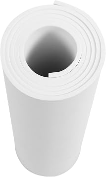 EVA Foam, Cosplay Foam Roll, Size 5mm Thick.39 x 59in 16qft . Suitable for Large Foam Cosplay Modeling, DIY Projects,Crafts. Ultra High Density 90 kg/m3.White.