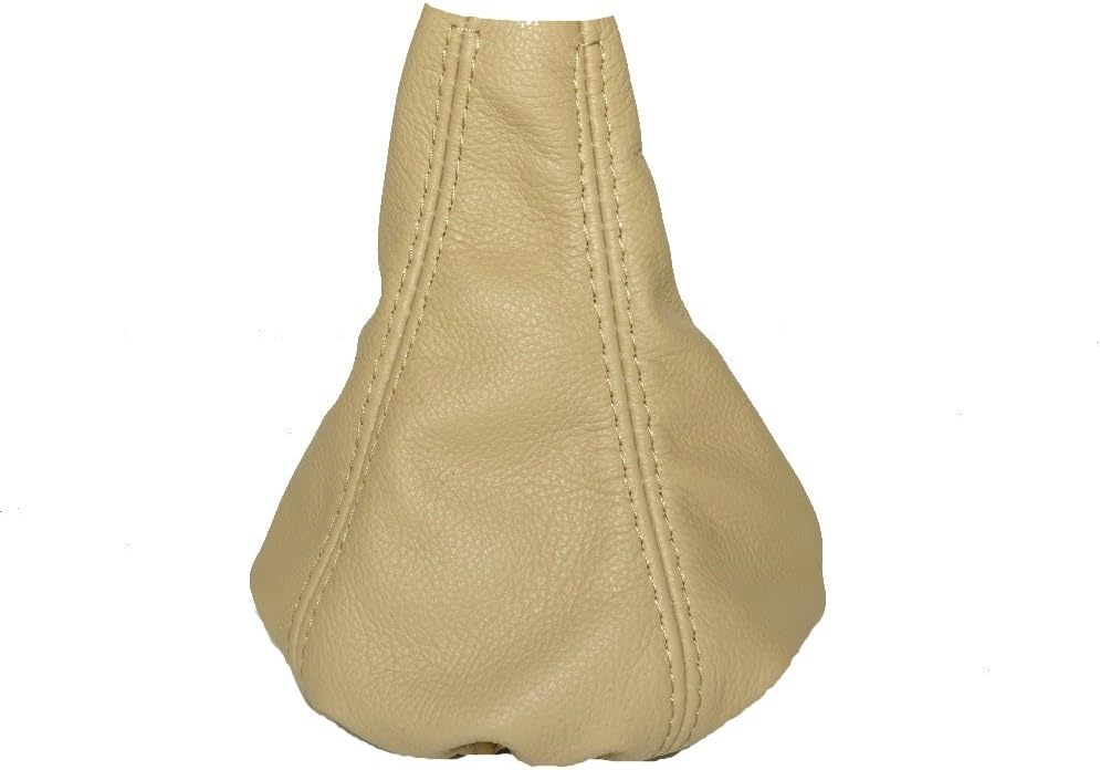 Shift Boot Compatible with Mercedes Vito Leather Various Stitching Colour Available (Beige Leather)