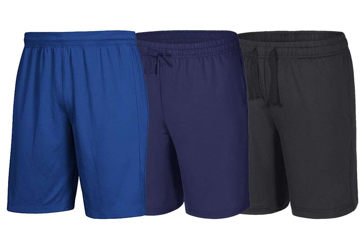 Pack of 3 Men's Shorts | Polyester Shorts| Sport Shorts | Shorts for Men's-image-14