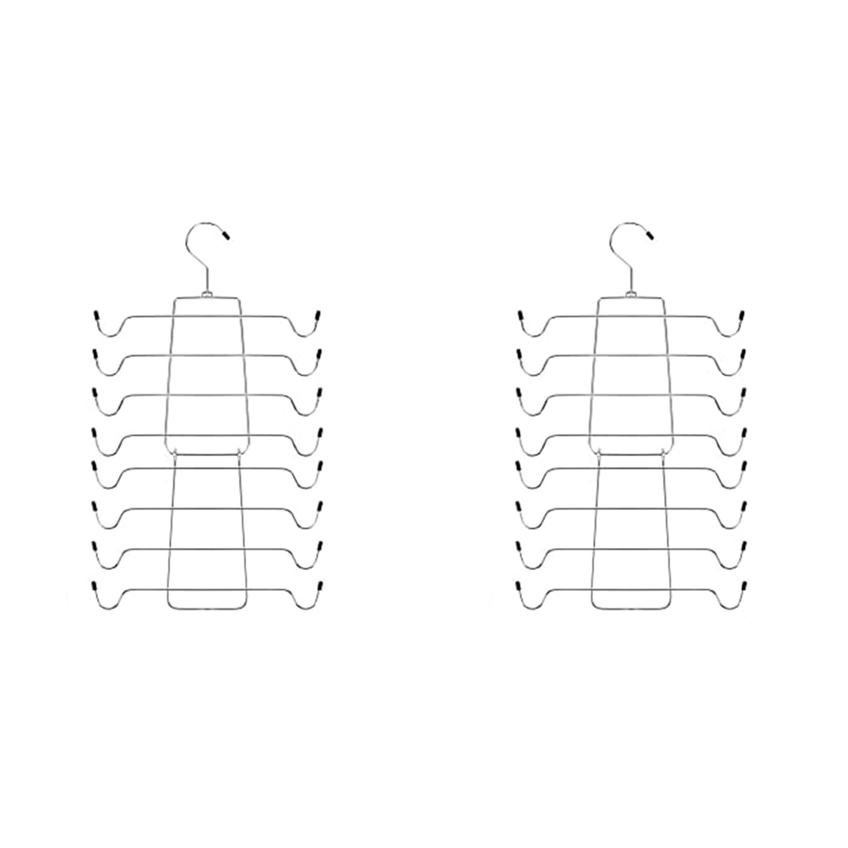 Hndhbfgrt 2X Tank Top Hanger,Space Saving Hangers,Non-Slip Hanging Sport Holder,Closet Organizers and Storage