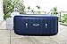Bestway SaluSpa Hawaii AirJet 2 to 6 Person Square Inflatable Hot Tub Portable Outdoor Spa with 140 Soothing AirJetsr, Blue