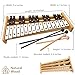MINIARTIS Glockenspiel Xylophone | Full Size Glockenspiel Xylophone 27 Note Metal Keys for Adults & Kids | Percussion Musical Instrument Includes 2 Wooden Beaters and Carry Case