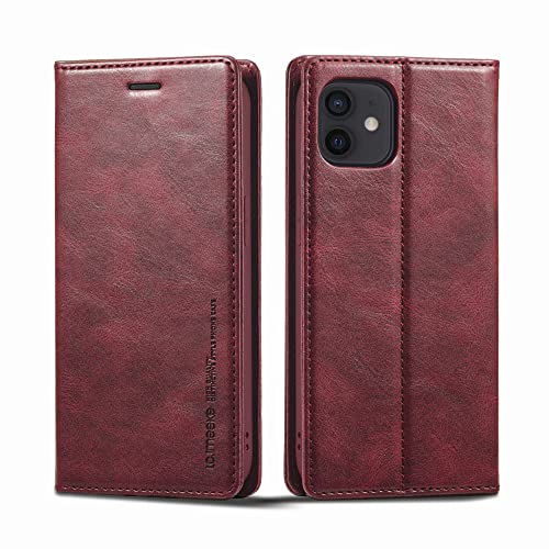 Étui portefeuille iPhone 11 rouge idéal pour vos sorties