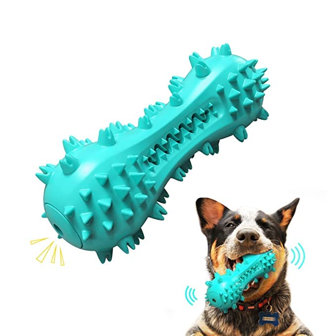 SPYNET Dog Squeaky Toothbrush Chew Toy, Dogs Teeth Cleaning Squeaky Stick for Aggressive Chewers for Small Medium Dogs (Blue) (B0BL3HWRLL) Amazon Price History, Amazon Price Tracker