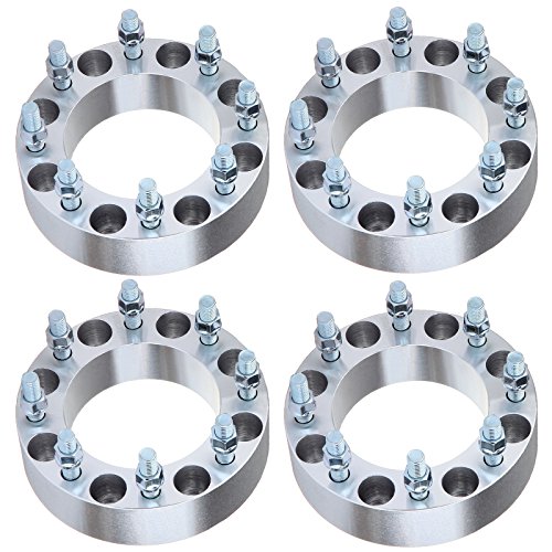 ECCPP 4X 2 inch Wheel Spacers 8 Lug 8x170 to 8x170 125mm for Ford F-250 F-350 Super Duty for Ford Excursion with 14x2 Studs