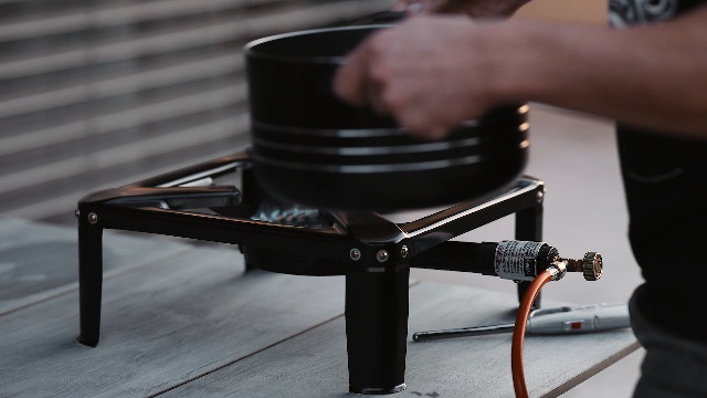 Réchaud à gaz Portable de Camping en acier inoxyda... - Grandado
