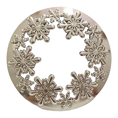 SGerste Vintage Style Candle Jar Lid Shades Buring Tea Light Sleeves Cover Jar Candles Topper for Party Yoga Christmas Desktop Decorative, Silver
