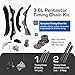 3.6L Pentastar Timing Chain Kit Compatible With 2011-2022 Chrysler Town & Country Jeep Grand Cherokee Wrangler Dodge Challenger Durango RAM 1500 3.6L V6 5184357AE 6509253AA