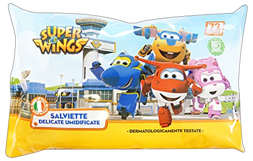 Set 6 Super Alas Toallitas Delicadas 72 Piezas Cura del Bambino Y Reci?n nacido