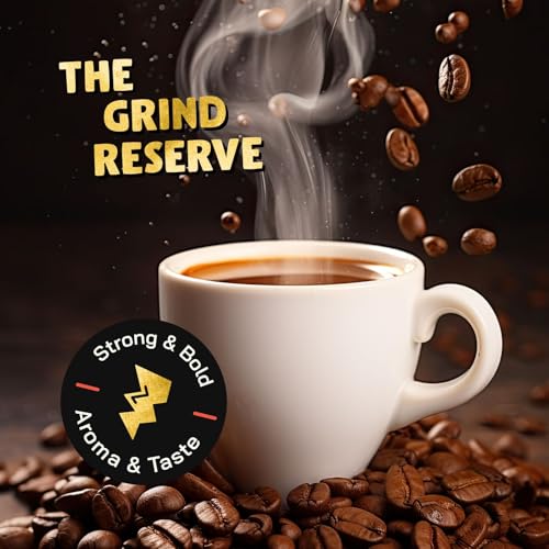 Image of Daily Grind Reserve Instant Coffee Powder 100g | 70% Coffee & 30% Chicory Blend with Strong Taste | Medium Roast | South Blend Instant Coffee for lattes, mochas, Frappes, Cold Coffees