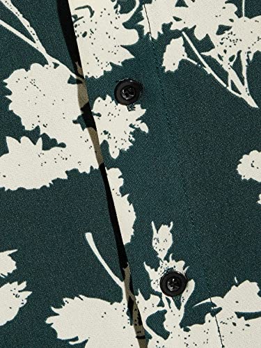 Image of Lymio Men Polyester Stylish Slim Fit Printed Casual Shirt