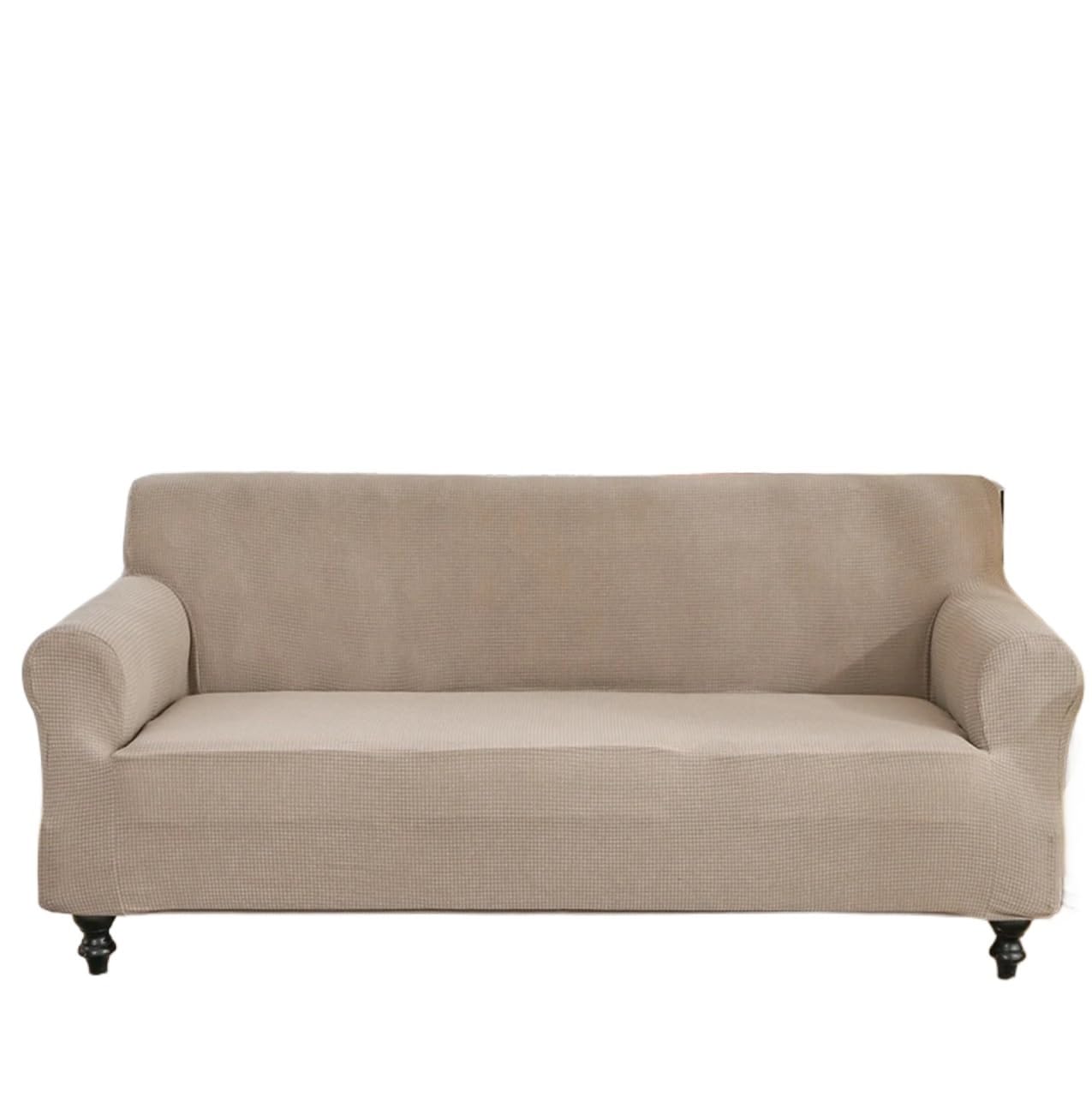 Couvre-canapé imperméable kaki housse de canapé extensible 2 places salon