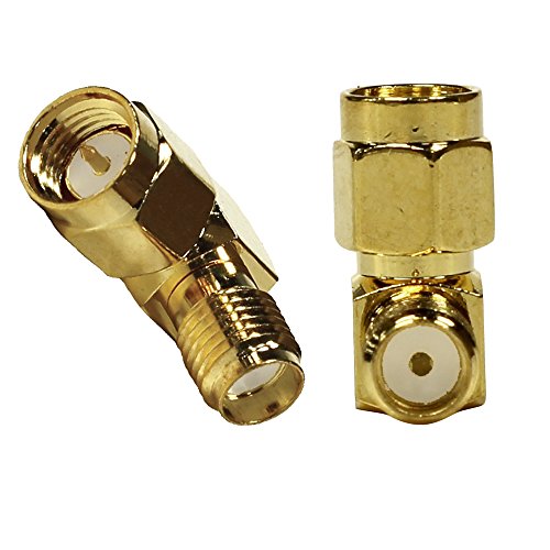 Adaptateur SMA mâle vers femelle angle droit SAPT316 connecteur coaxial 90 degrés