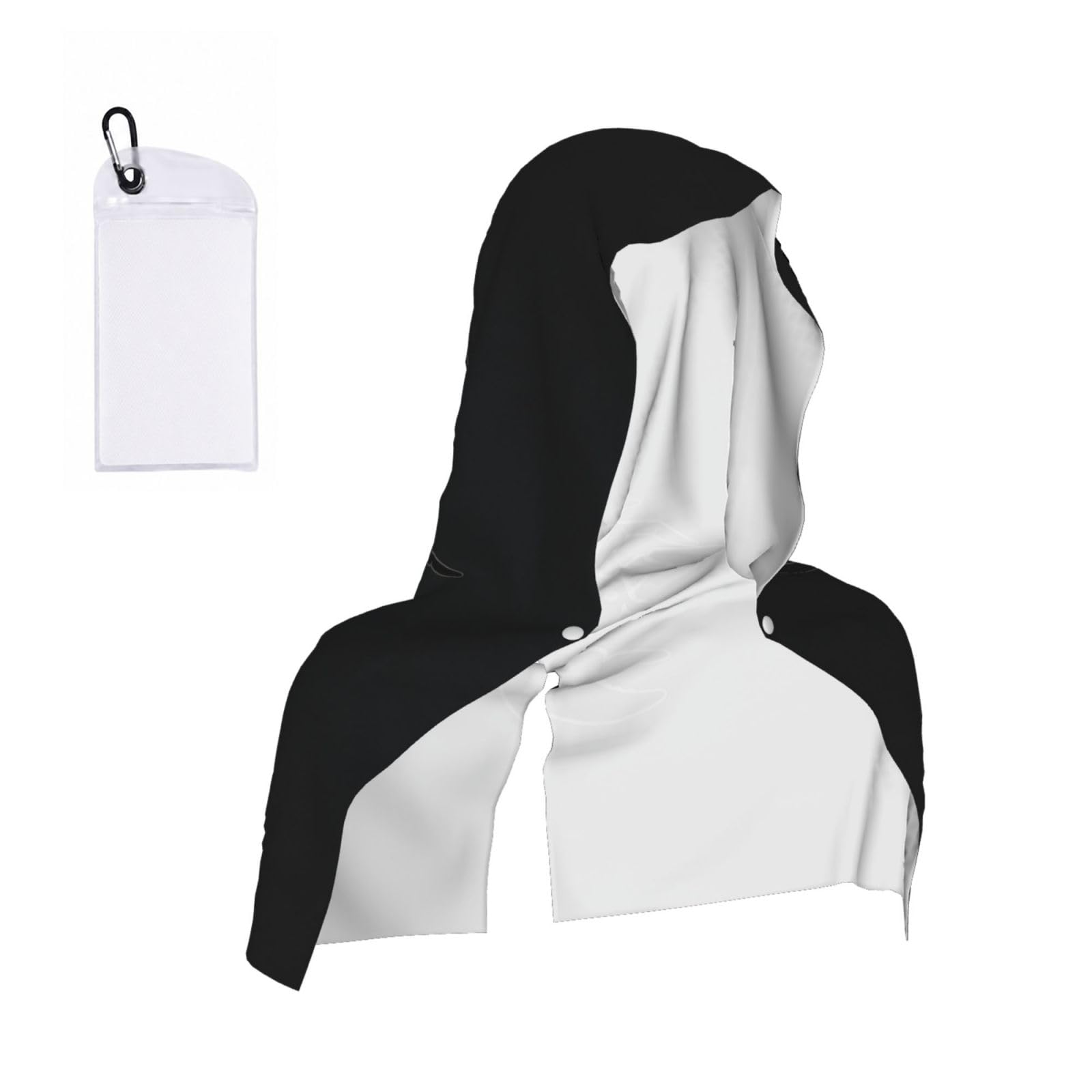CNTDBU Scorpion Tail Cooling Towel Hooded-Instant Chill Neck Cover for Sports, UV Cooling Rag for Running Gym
