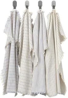 IKEA イケア キッチンクロス ホワイト/ブルー 模様入り 45x60 cm 45x60 cm m90618007 VALVARDAD ヴェルヴォルダード