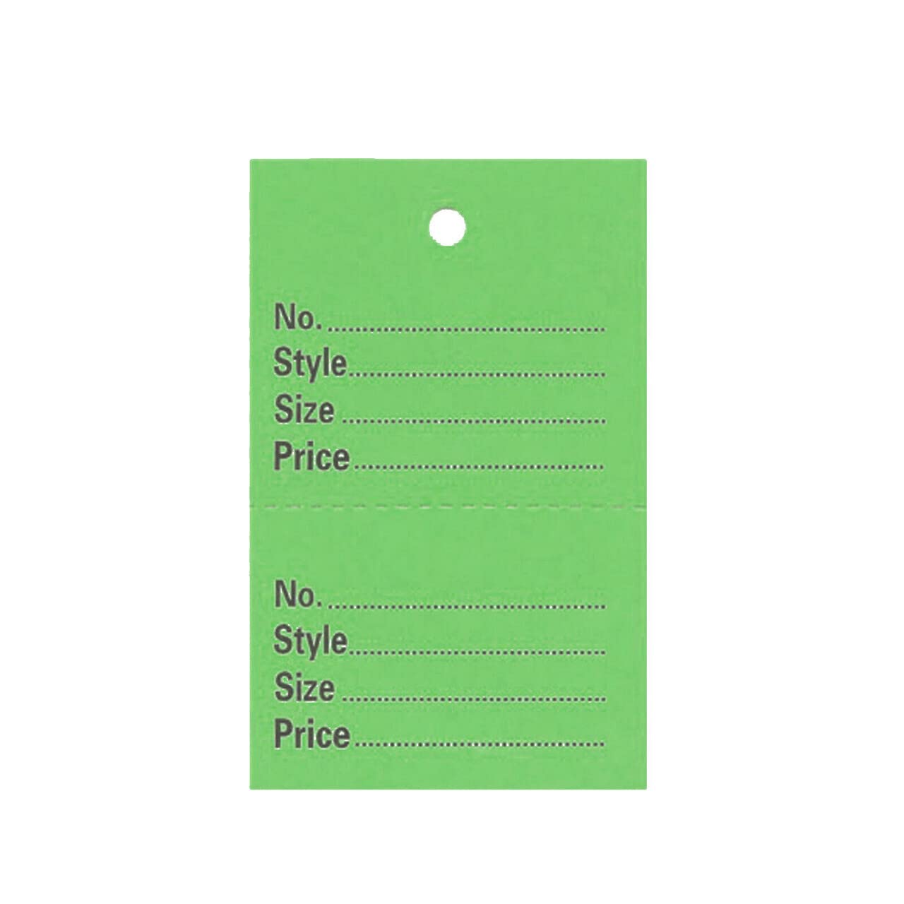 1000 Unstrung Perforated Stock Ticket-P (White) - Image 3