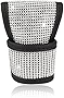 yonwait 1 PC Car Gear Shift Cover, Bling Auto Interior Protective Cover, Handbrake Shifter Cover Hot Drill, Fit Most Sedan SUV Van (Silver)