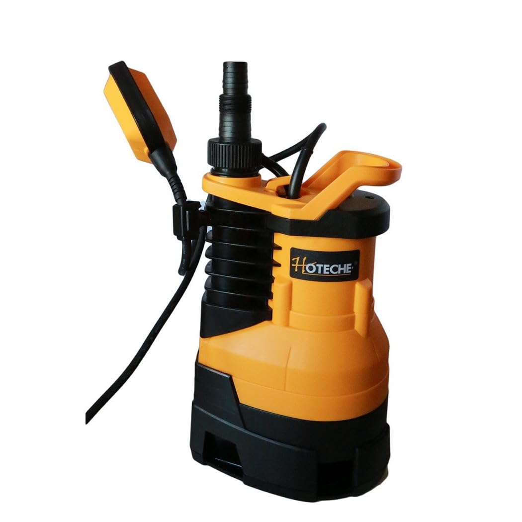 Trade Shop - POMPA SOMMERSA ELETTRICA PER ACQUE NERE E CHIARE 400 W WATT 9000 L/H -