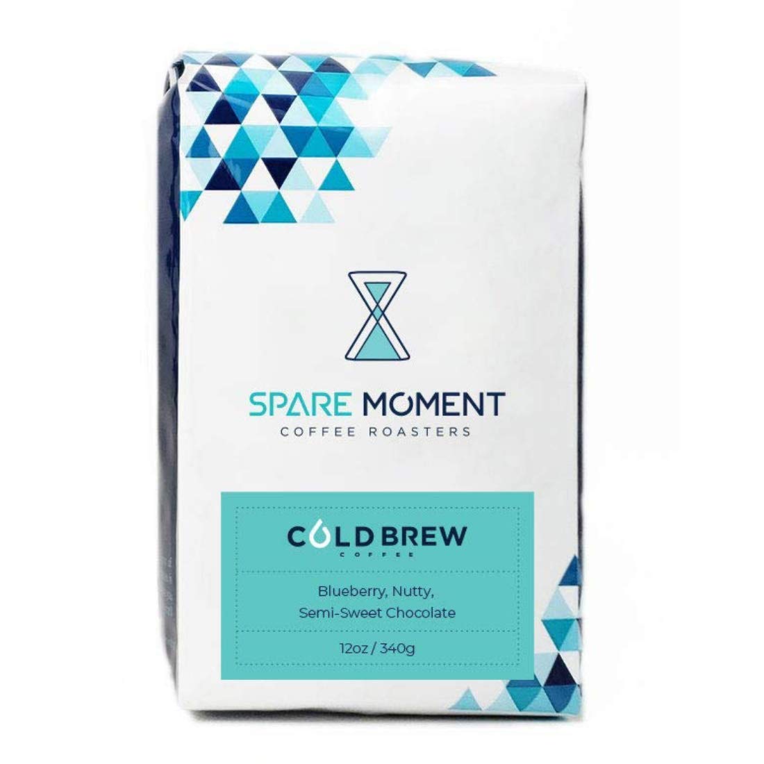 SPARE MOMENTCold Brew Coarse Ground Coffee Bean - 1st Place Best Cold Brew Competition in 2019- Cold Brew Blend- Medium Roast- Coarse Ground - 100% Arabica- 12oz Bag- Small Batch Roast in Brooklyn, NY