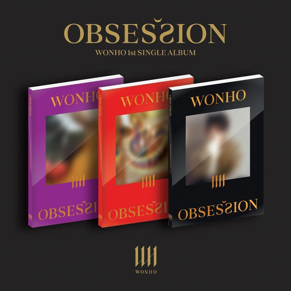 DREAMUS WONHO - Obsession [Ver 2.] (1st Single Album) Album+Pre Order Limited Benefits+CultureKorean Gift(Decorative Stickers,Photocards)
