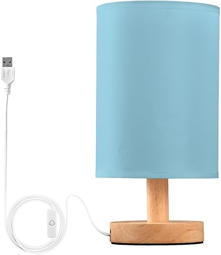 Yuiboo Night Lamp Nursery Night Light Modern SkyBlue Lamp for Boys Nightstand lampara de mesa Noche disponible en Yaxa Colombia