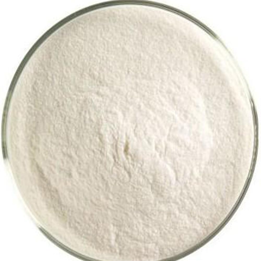 Bullseye Marzipan Striker Opal Fusible Glass Frit - Powder - 5oz. Jar - 90 COE