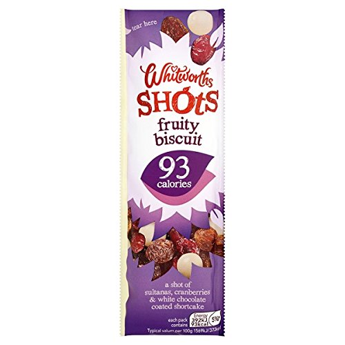 Biscuit Fruité Whitworths tirs 25g pour goûter et encas sain individuel