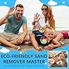 Sand Remover Unicorn Mermaid Eraser Removal Bag Mitt Brush Wipe Off Beach Vacation Essentials Travel Necessities Supplies Lake Day Activities Find Hawaii Trip Must Have Family Toy Game Towel Sifter #5