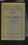  COLOMBA - LA VENUS D\'ILLE / LES AMES DU PURGATOIRE / TAMANGO / LE VASE ETRUSQUE.