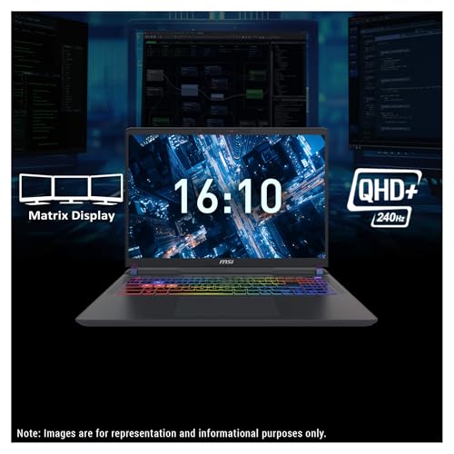 Image of msi Raider 18 HX Gaming Laptop, Intel Ultra 9-285HX, 64 GB DDR5 RAM, 1 TB PCIe SSD, 18 inch QHD+ (2560x1600) 240Hz, Nvidia G-Force RTX 5080, RGB Backlit Keyboard, W11 Home, Core Black + Traix Mousepad