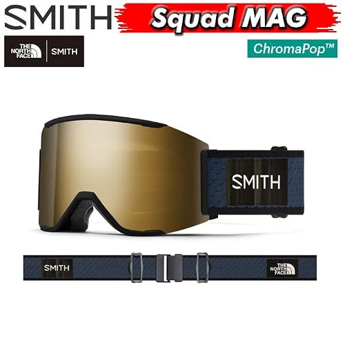 22-23 SMITH GOGGLE Squad MAG TNF Shady Blue x Smith [010