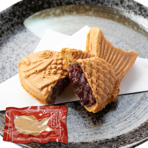 [個包装 8枚入り] 店舗で行列 たい焼き つぶあん 8枚 たい焼きカフェ あんこ 粒あん 鯛焼き 長野県 根羽村