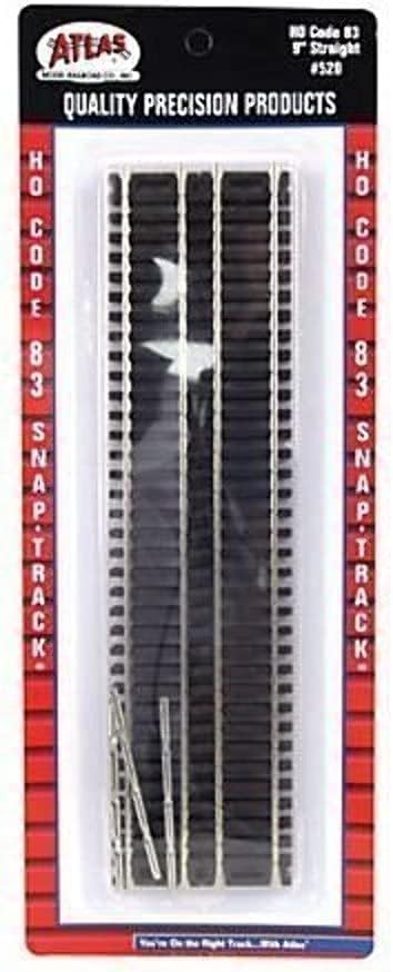 HO Code 83 9" Straight (6)